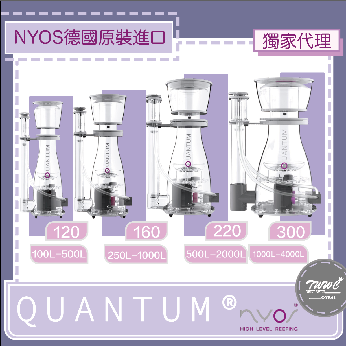 NYOS® QUANTUM®
高效能蛋白機