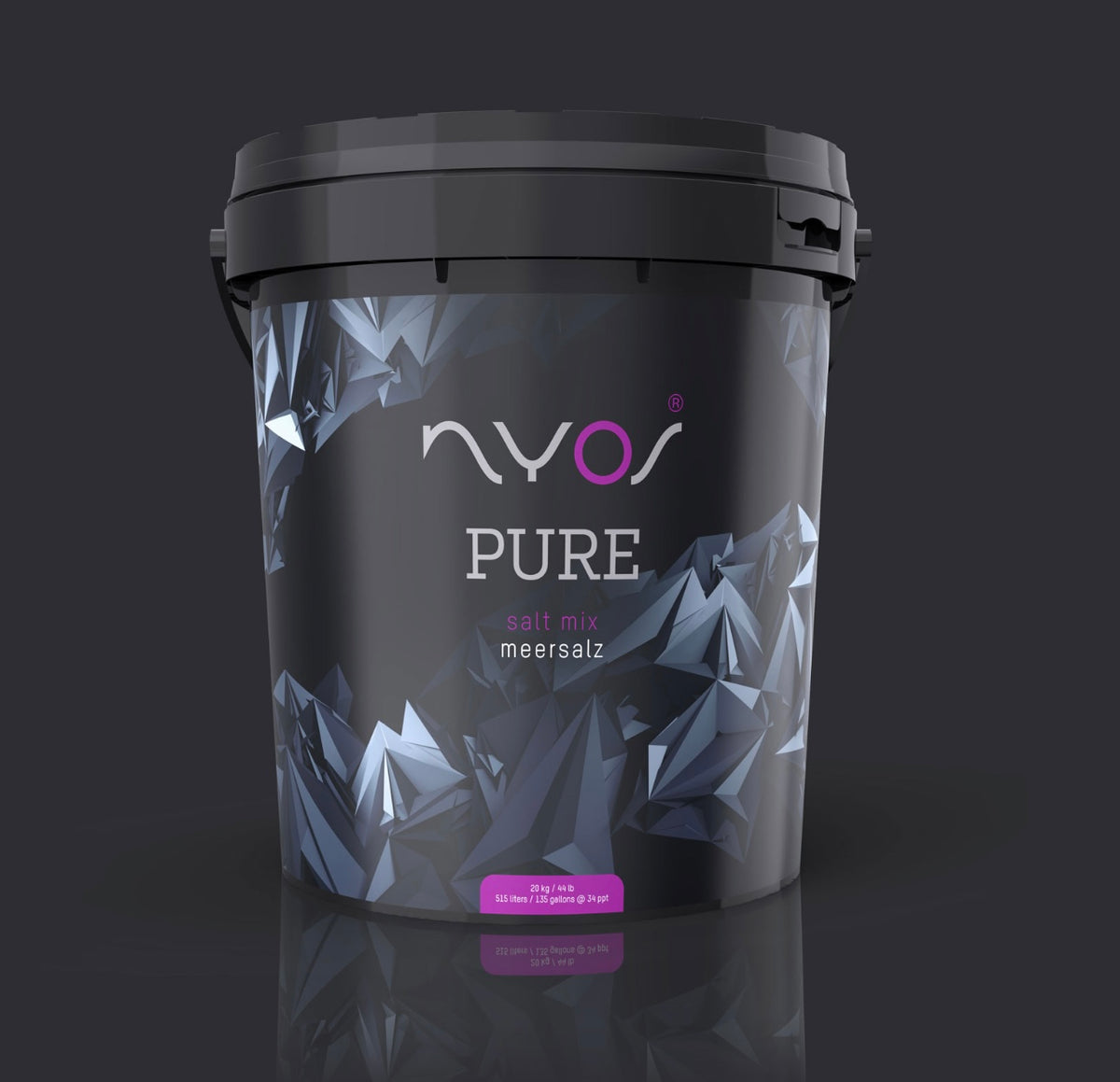 NYOS® PURE® Salt Mix
PURE 高純度珊瑚礁海鹽20kg桶裝