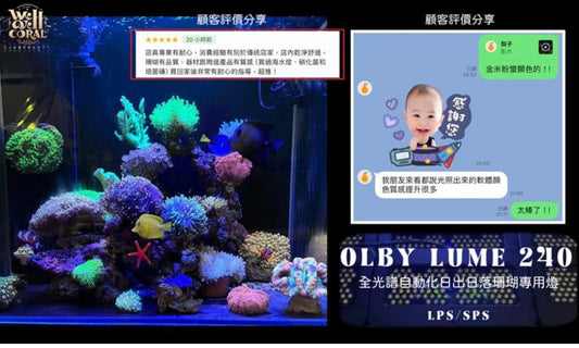光譜對了整缸都高級了！