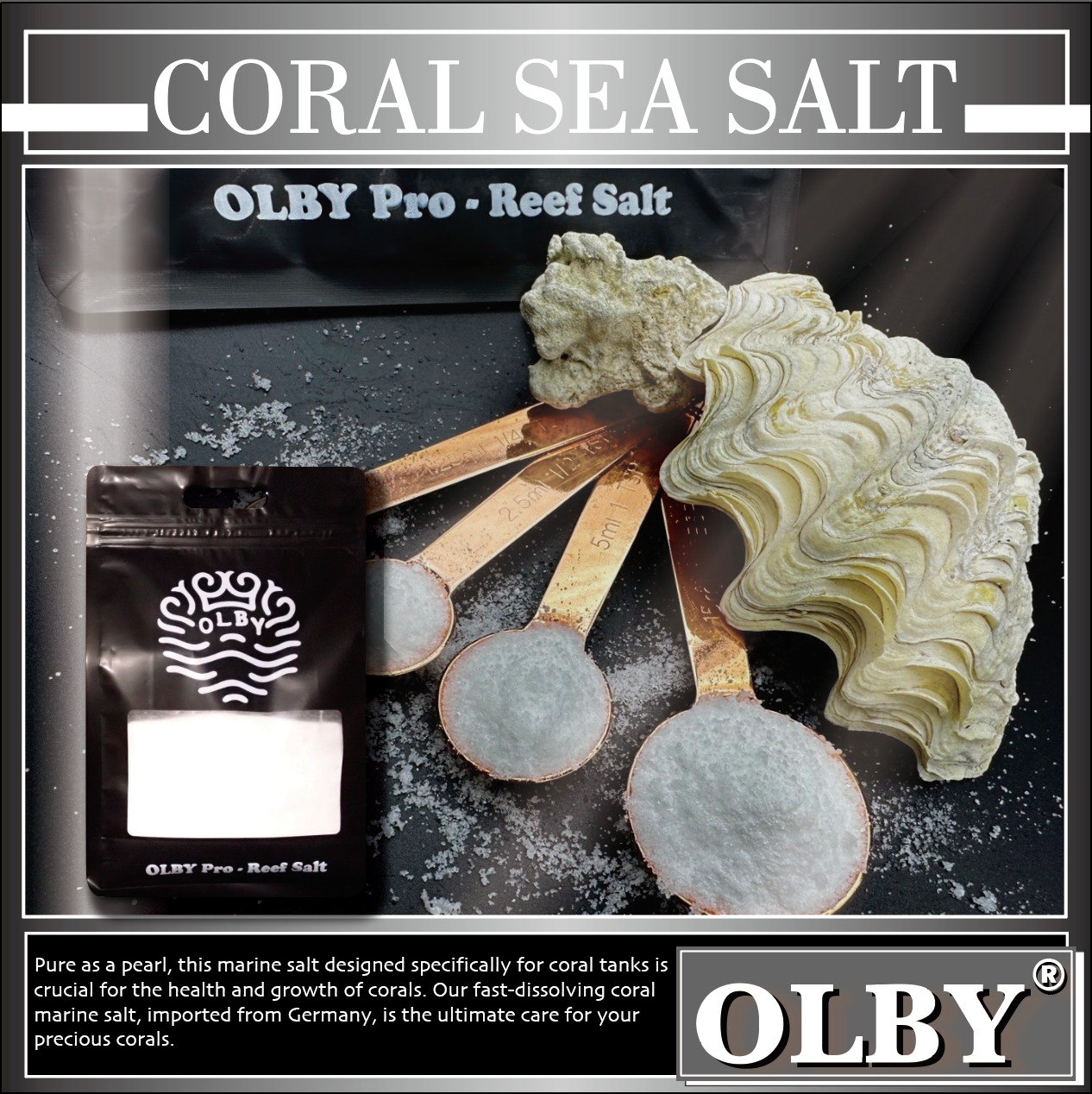 【珊瑚專用速溶海鹽】CORAL SEA SALT】