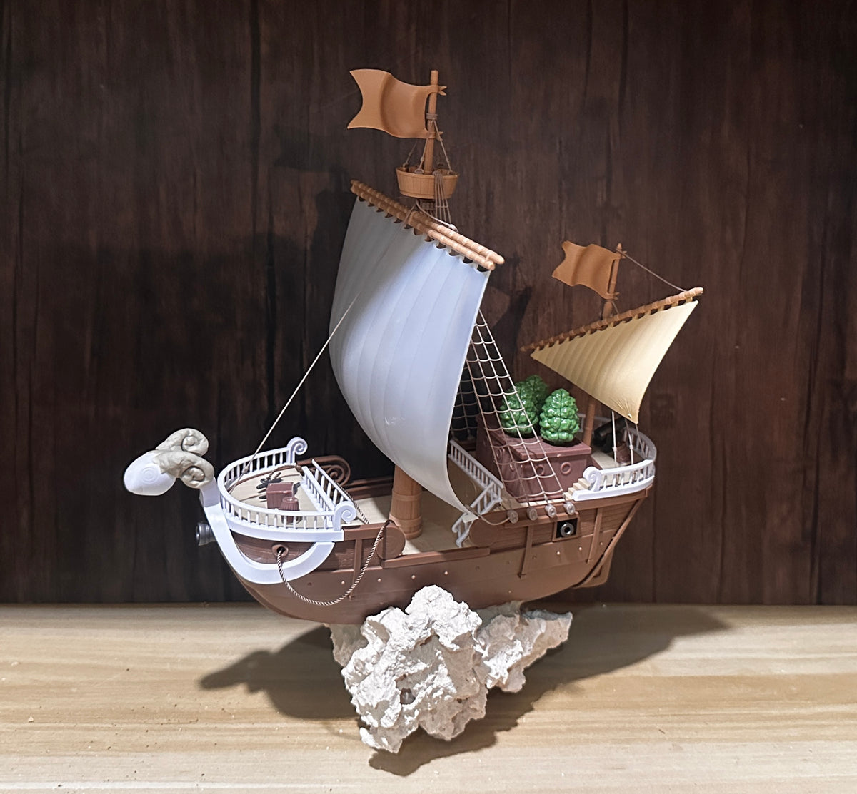 手工製作海賊王船