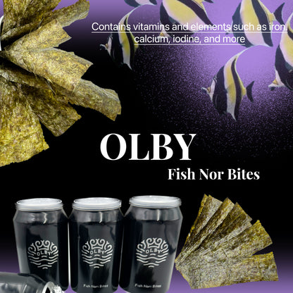 【 魚的海苔脆片】Fish Nori Bites