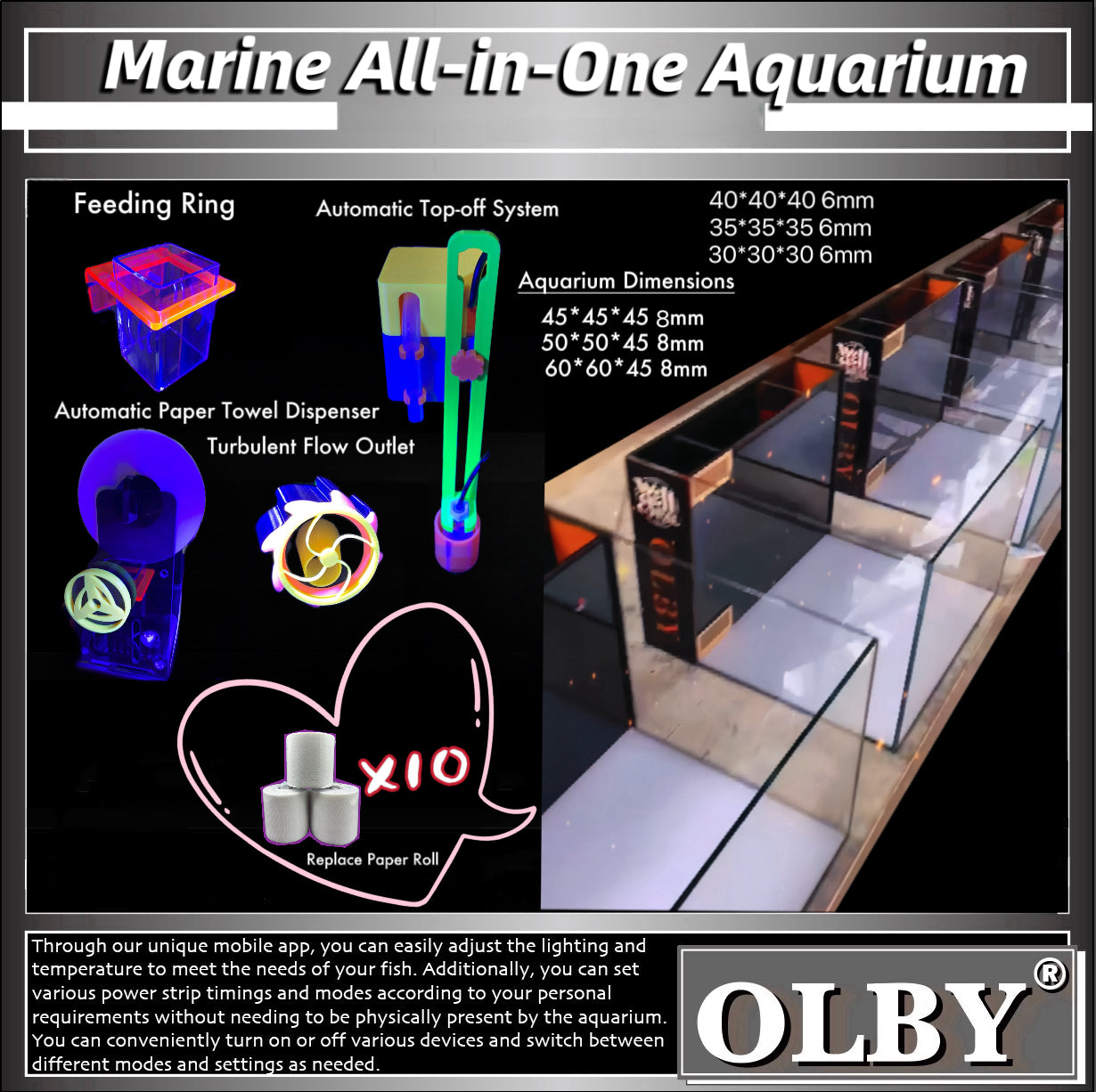 【背濾套缸】Marine all-in-one Aquarium