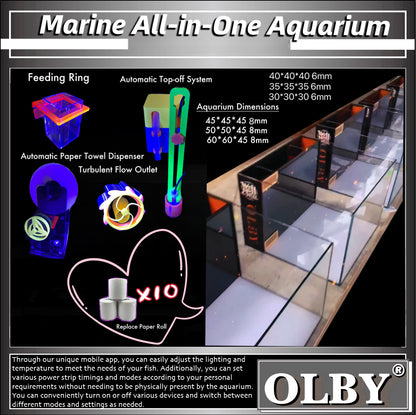 【背濾套缸】Marine all-in-one Aquarium