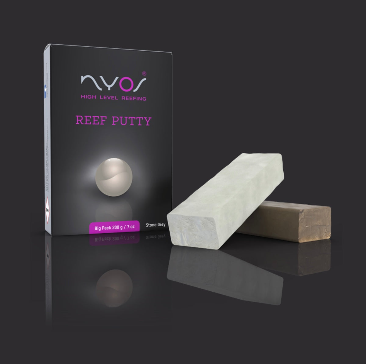 NYOS® REEF PUTTY
珊瑚礁岩雙劑型環氧塑型黏土