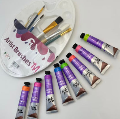 【海洋螢光繪畫套組】Luminous Coral Artistry Paint Kit